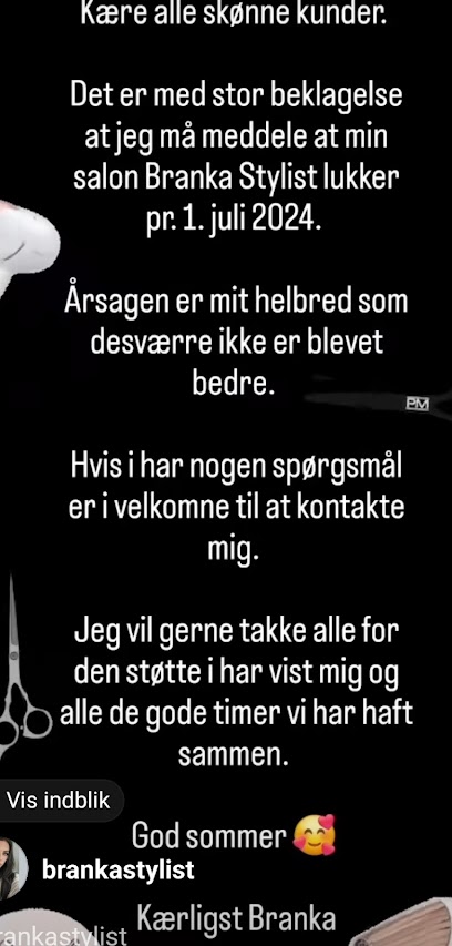 Branka Stylist | Frisørsalon Aabenraa